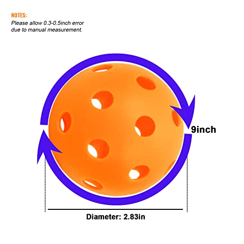 image for Bac-kitchen 16 Pack 2.83 Inch Plastic Baseballs,Plastic Training Balls