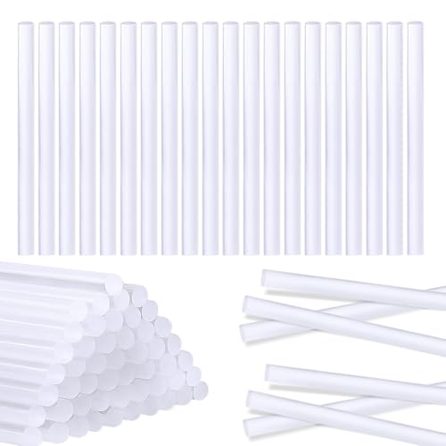 300 Pièces Mini Sticks à colle chaude 4" X 0.27"Glue Gun Sticks Hot Colle Gun sticks pour le métal, le bois, le verre DIY Artisanat d'art, Décoration d'intérieur, Compatible avec la plupart Mini Coller les pistolets