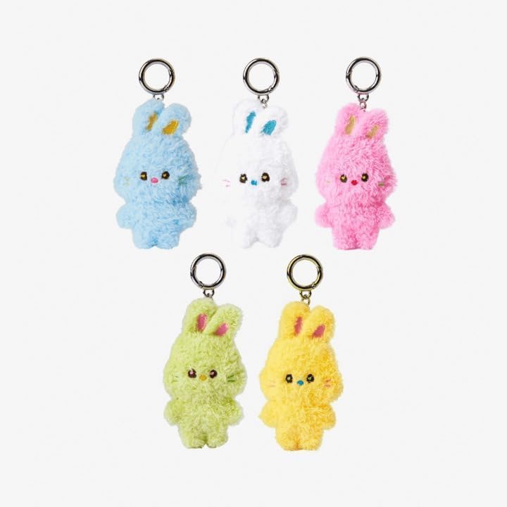Kpop NJ Plush Keychain Cute Rabbit Minji Danielle Haerin Hanni