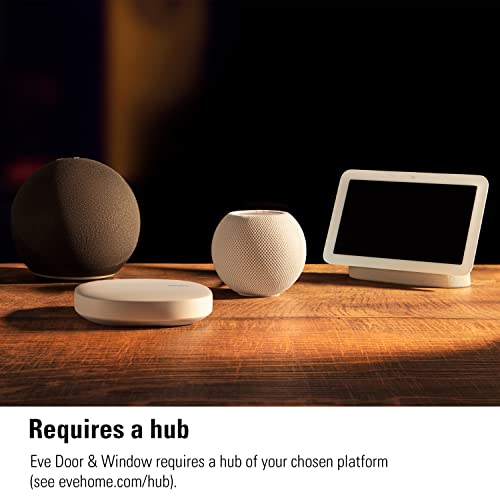 Eve-Door-Window-Matter--Smart-Contact-Sensor-for-Doors-Windows-OpenClosed-State-Automatic-Control-of-Accessories-Matter-Over-Thread-Apple-Home-Alexa-Google-Home-SmartThings