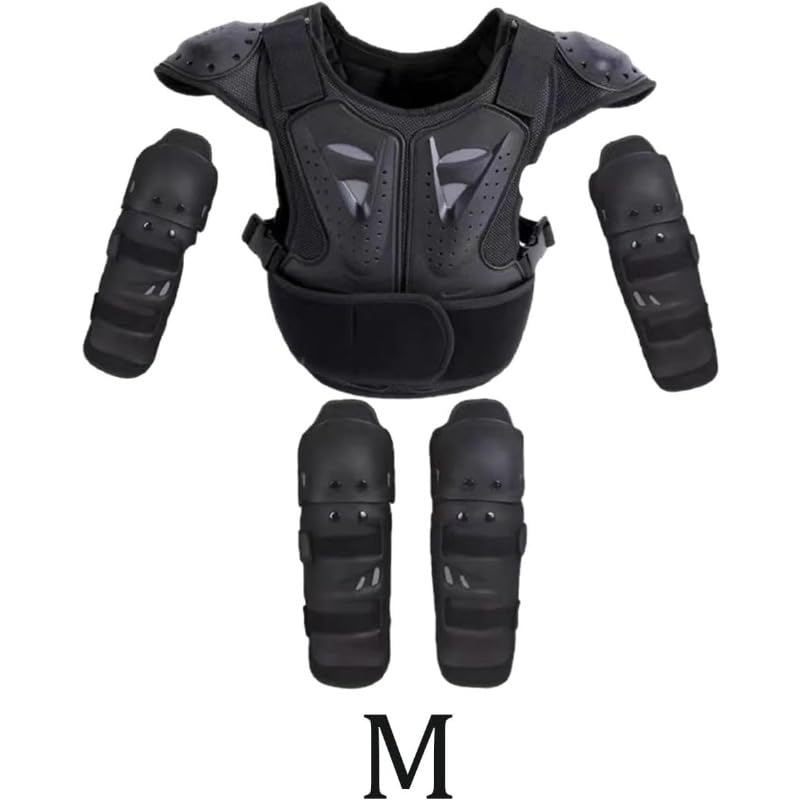 Per moto, ragazzi e ragazze, skateboard, petto, colonna vertebrale, protezione per la schiena, dirt bike, Gear per bambini, armatura e ginocchio
