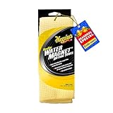 Meguiar's Water Magnet Microfiber Drying Towel, Premium Car Wash Microfiber Towel That’s Super Plush, Water Absorbent & Scratch-Free Big Microfiber Towels for Cars, 1 Pack