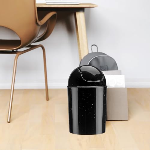 Image of Umbra Mini Waste Can, 1-1 /4 Gallon with Swing Lid (Galaxy)
