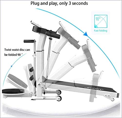 Image of Treadmills for Home Folding with Incline Mini Foldable Treadmill Indoor Sports Silent Folding Mechanical Walking Machine, Fitness Weight-Loss Exercise