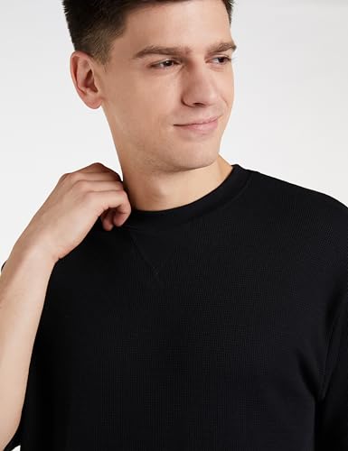 Image of Amazon Brand - Symbol Men's Cotton Blend Oversized Fit T-Shirt