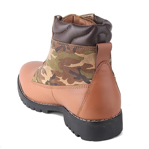 Image of Red Chief Leather Casual Boots for Men