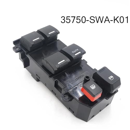 Interrupteur de vitre CRV 2007-2011 avec boutons fluides 35750Swak01 - 2