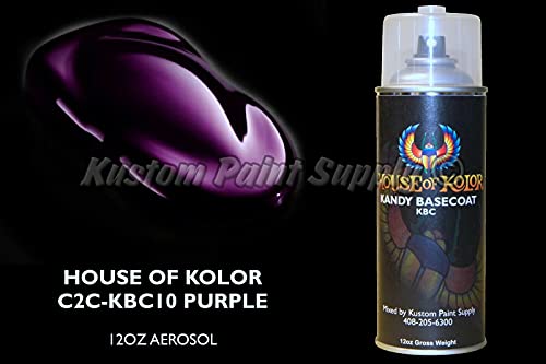 House of Kolor Purple Kandy Basecoat KBC10 12oz Aerosol Can Shimrin Kandy