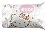 Jay Franco Sheet Set with Fitted, Flat Sheets & Pillow Cover - Ultra-Soft Bedding with Pillowcase for Room Decor, Pink - Hello Kitty, 4 Piece Full #3