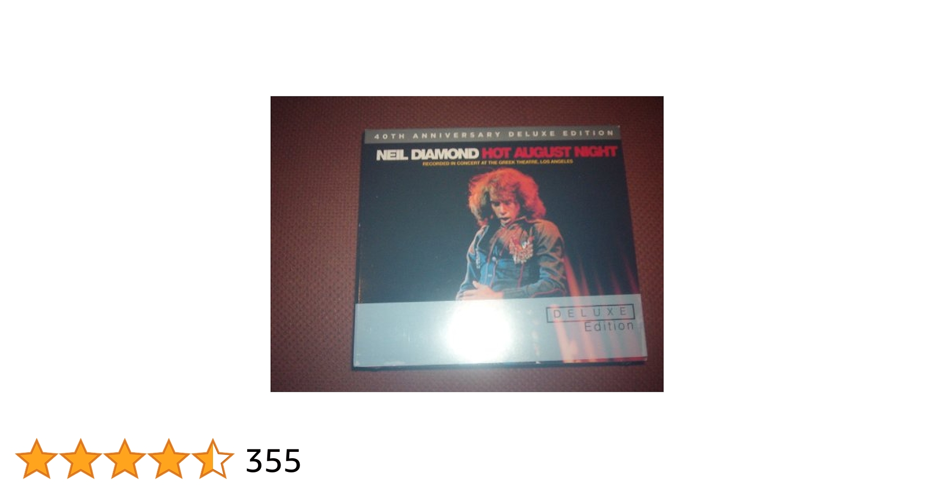 2 GOLD CD / ニール・ダイアモンド Hot August Night Neil Diamond - Hot August Night [2 LP] - Amazon.com Music