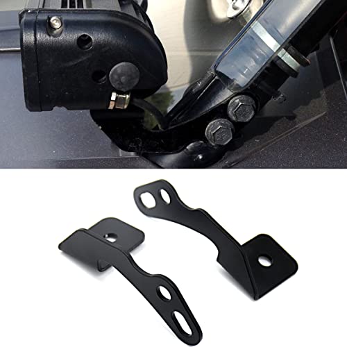 Image of UTV Pod Light Brackets LED A-Pillar Light Mount for Polaris RZR XP 1000 /RZR 900 /800 Rust-Proof Cube Metal Side Mounting Bracket (2 Pack)