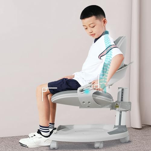 Krzesło biurowe dla dzieci, ergonomiczne krzesło biurkowe do domu lub szkoły, krzesło dla nastolatków do sypialni