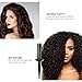 Peine rizador para cabello rizado, peine de rizado Imagen de Peine rizador para cabello rizado, peine de rizado