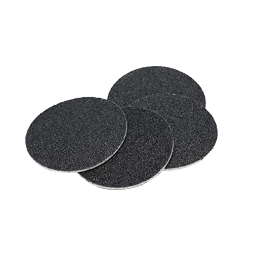 Gatuida 60 Piezas Hoja De Pulido De Molinillo De Pie Pedicura Electrica Herramienta Para Lijar Los Pies Removedor De Callos Para Pies Rellenar Reemplazo Eliminar Arena Cuidado Black