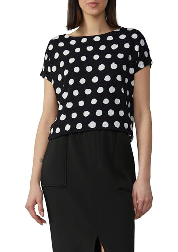 s.Oliver Damen 120.11.899.12.130.2112030 T Shirt, Schwarz, XL EU