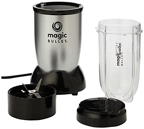 NutriBullet 1485 Magic Bullet 4pc Blender, Mixer & Food Processor, Silver 2 Gallery Image