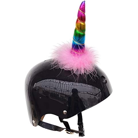 3T-SISTER Helmet Horns Women Girls Cute Horns Mohawk for Motorcycle Bicycle Ski Helmets (Helmet not Included) Cover