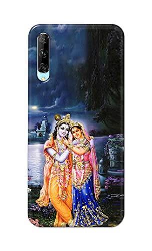 Image of Printed Hard Back Cover Case for Honor 9X Pro | Huawei Y9s Back Cover (Radha Krishna) -1803