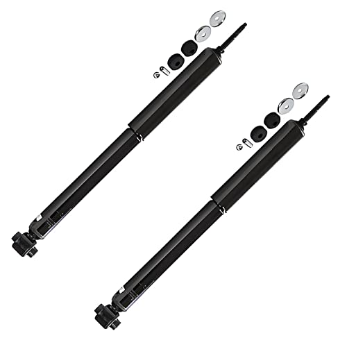 Image of Detroit Axle - 2 Rear Shock Absorbers for Toyota 10-15 Prius, 12-15 Prius Plug-In, 08-15 Scion xB Replacement 2010 2011 2012 2013 2014 2015 Shock Absorbers Assembly