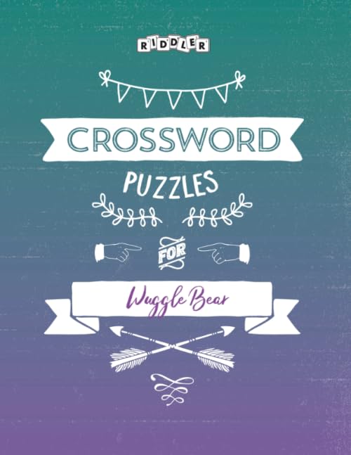 Crossword Puzzles for Wuggle Bear