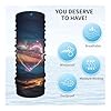 Tamiger Shooting Star Heart Print Fashion Scarf Men Women Lightweight Quick-Dry Outdoor Accessory Football Biking #3