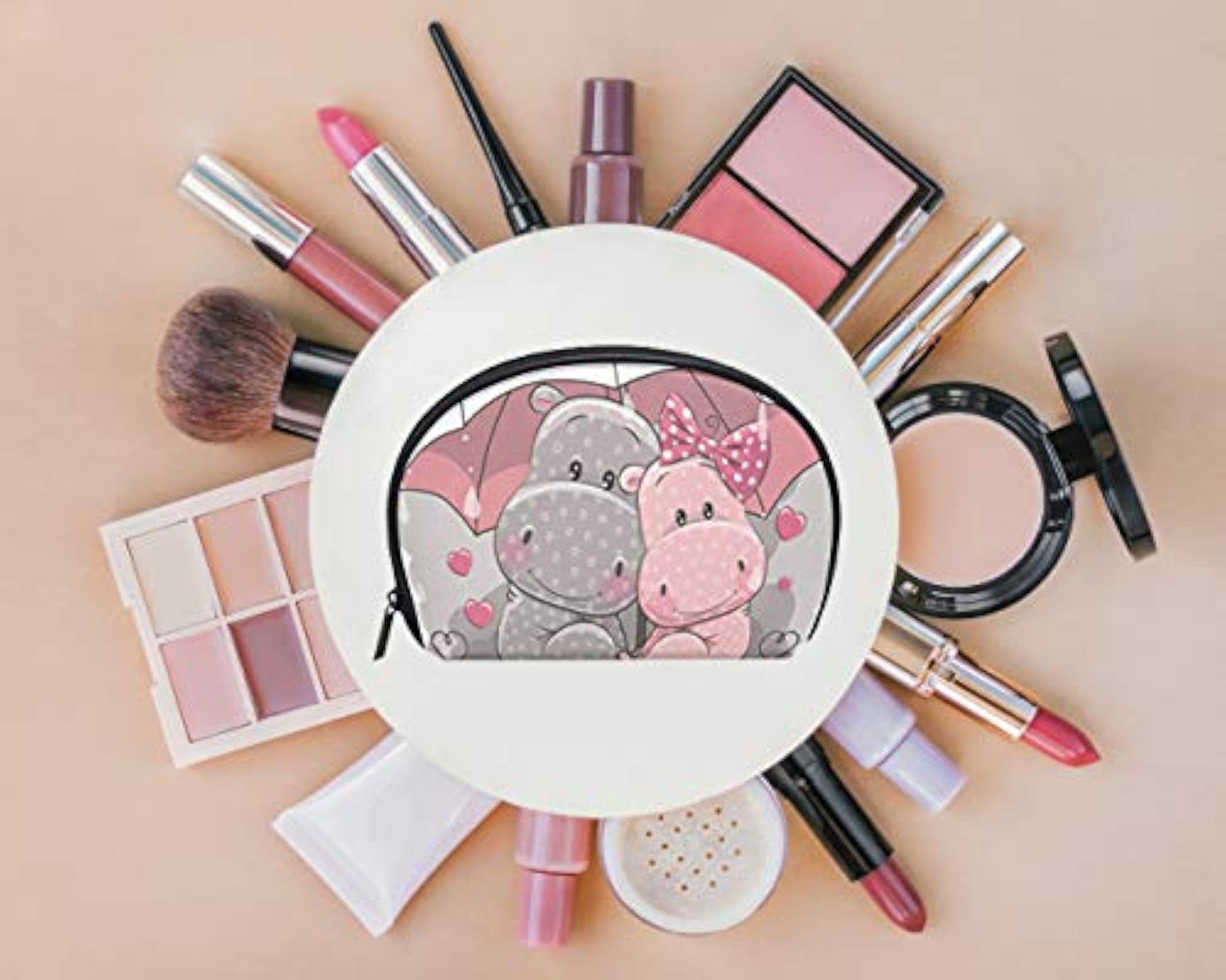 Travel Cosmetic Bag, Portable Makeup Organizer