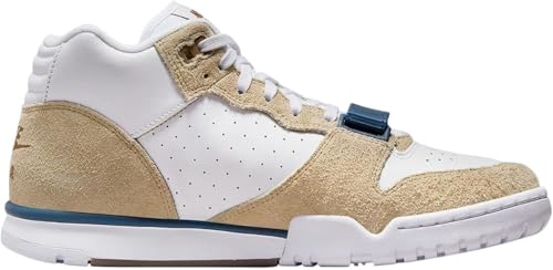 Nike mens Air Trainer 1 Shoes, Limestone/Ale Brown/White/Vale, 93