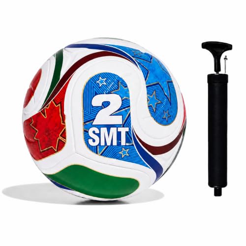 Image of SMT World Cup 2026 NEW Hand Stitched Football Size -5 (Pack of 1)