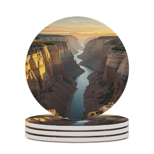 Dessous de verre céramique anti-rayure pour protéger la table des taches - 2