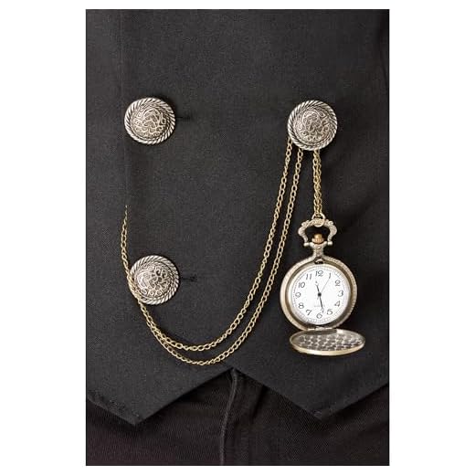 Smiffys Reloj de Bolsillo de los años 20, Varios diseños 55032