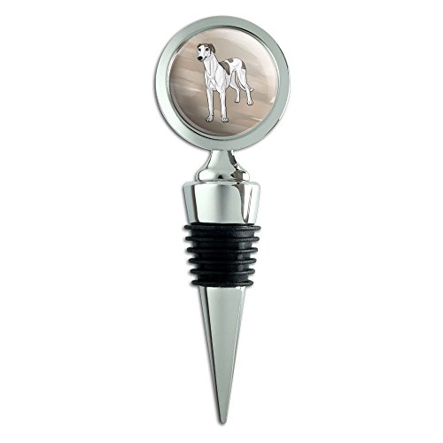 Greyhound Dog Pet Wine Bottle Stopper