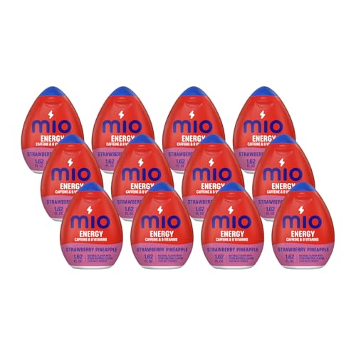 Image of MiO Energy Strawberry Pineapple Smash Naturally Flavored Liquid Water Enhancer 12 Count 1.62 fl oz
