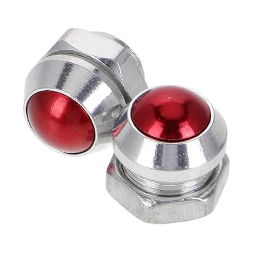 Válvulas de seguridad resistentes a alta temperatura para olla a presión, repuesto plano rojo, 2 piezas miniatura 1