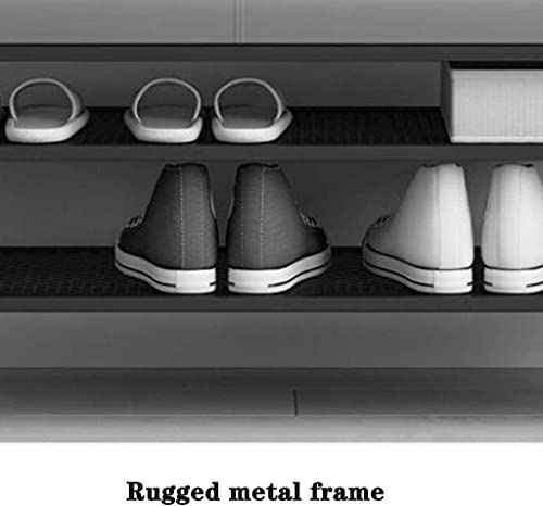 Banc d'entrée double couche pour optimiser l'espace et ranger vos salons