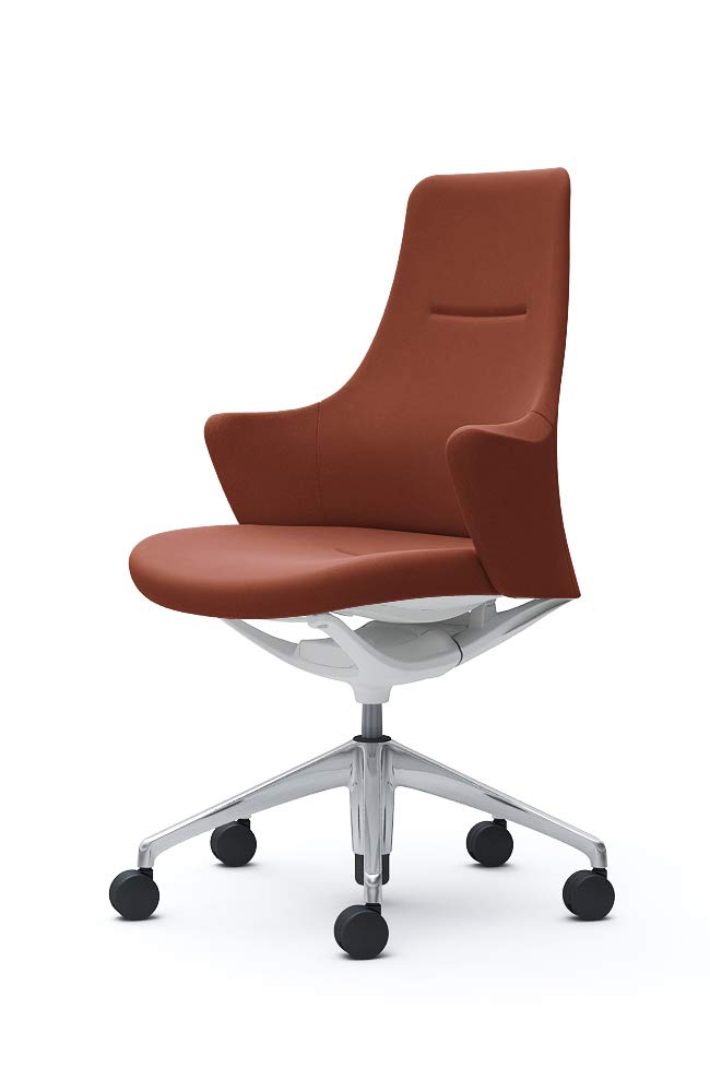 Amazon.co.jp: Okamura CD55BW-FXW6 Lives Work Chair with Elbow High 