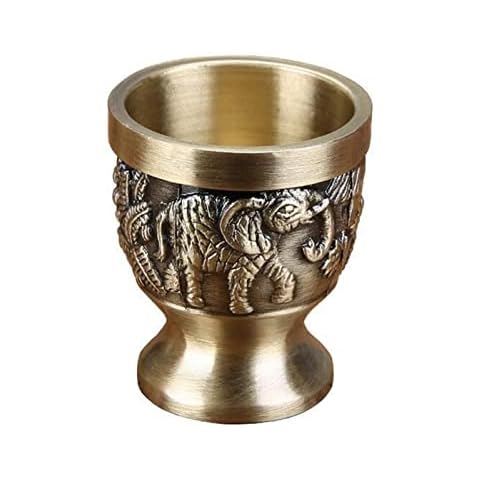 Whiskey Cup Antique White Wine Glass European Style Creativity Goblet Chalice for Home Decoration and Bar Cover