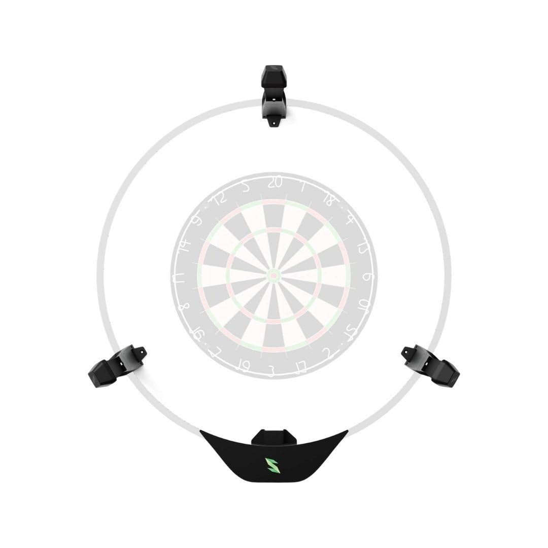 Scolia Home 2 Dart-System Flex - Autoscoring-Dartsystem mit Wandmontage und Online-Matches für präzises Training und spannende Turniere