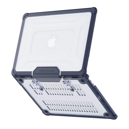 Funda MacBook Pro 13 transparente para trabajar en cafeterías y proteger de caídas 3