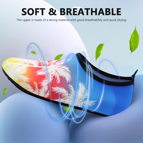 Image of Water Shoes for Women Men Quick-Dry Barefoot Aqua Socks Swim Pool Non Slip Surf Yoga Exercise Outdoor Trave Essentials