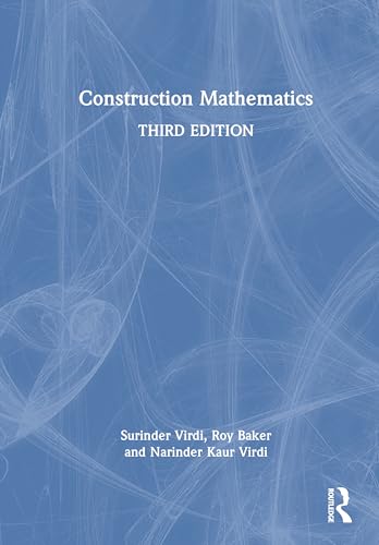 Construction Mathematics manuel mathématiques bâtiment et génie civil