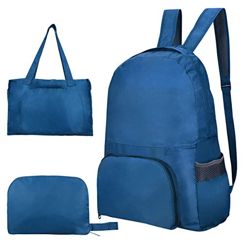 YoungRich Sac à Dos de Sport Ultra Léger Pliable Sac à Dos de Randonnée Sac Imperméable pour Randonnée en Plein Air, Camping et pour Voyager (Atrovirens)