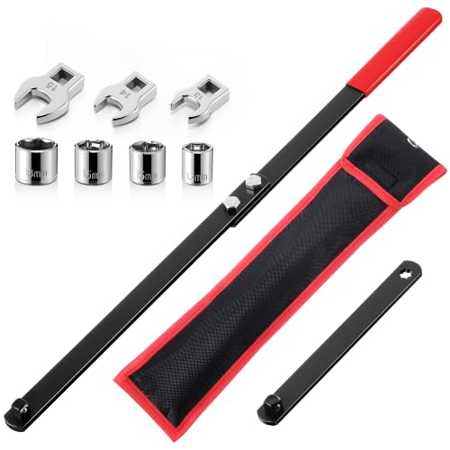 Image of Meonum Universal Serpentine Belt Tool Kit, Tensioner Wrench(Red)