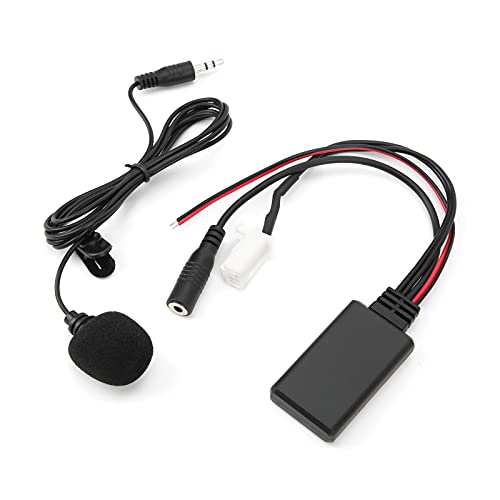 Adaptateur Audio de voiture Adaptateur de câble Bluetooth 5.0 AUX avec microphone de remplacement mains libres pour Suzuki Swift/Vitra/Jimny