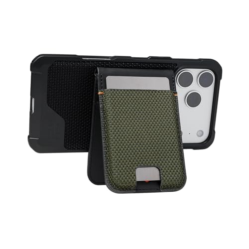 Image of Urban Armor Gear (UAG Metropolis Magnetic Wallet, RFID Blocking, Holds Up to 6 Cards, Built-in Kickstand, Magnetic Phone Wallet Compatible with iPhone & Galaxy Phones, PU Vegan Leather