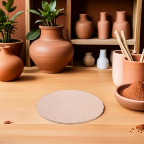 Bate de torno de alfarería con mantenimiento sencillo set de 8 tablas de madera para cerámica 6