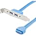 2 Port USB 3.0 A Female Slot Plate Adapter - USB 3.0 motherboard Adapter - USB 3 plate - USB 3.0 header Adapter