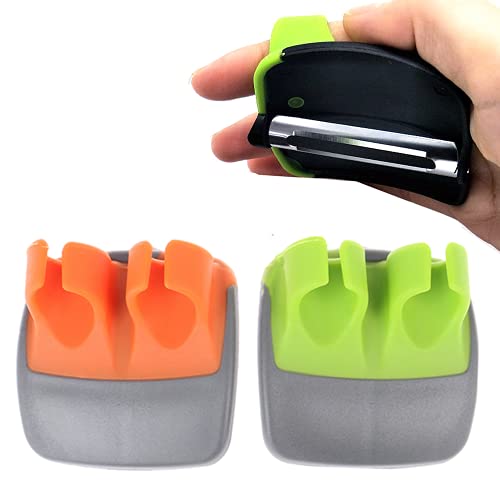 Pelapatate 3-in-1 In Acciaio Inox – Lama Girevole E Levapatate Integrato, Manico In Silicone