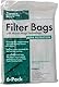 Kirby 204814 Micron Magic HEPA-Filter Plus Beutel, Polypropy, Weiss/opulenter Garten, 6, 6.
