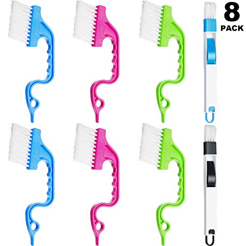 Hand-held Groove Gap Cleaning Tools Window Track Cleaning Brushes Window Track Cleaning Brushes