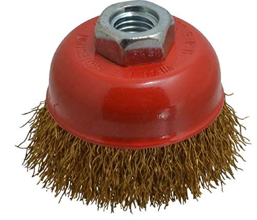 Value Collection - Crimped Steel Cup Brush - Coarse Grade, 0.015